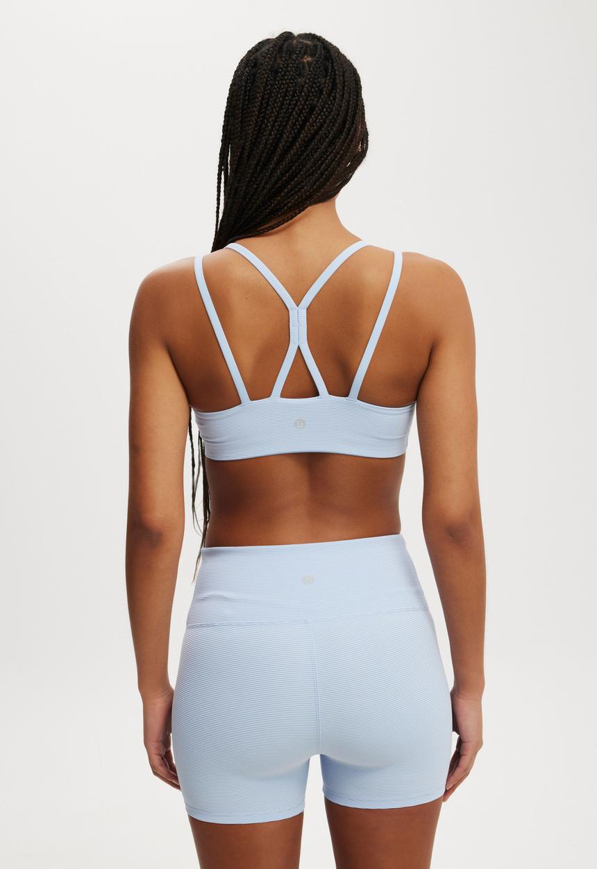 Cotton On - High waisted Shortie Short - Windsurfer Rib
