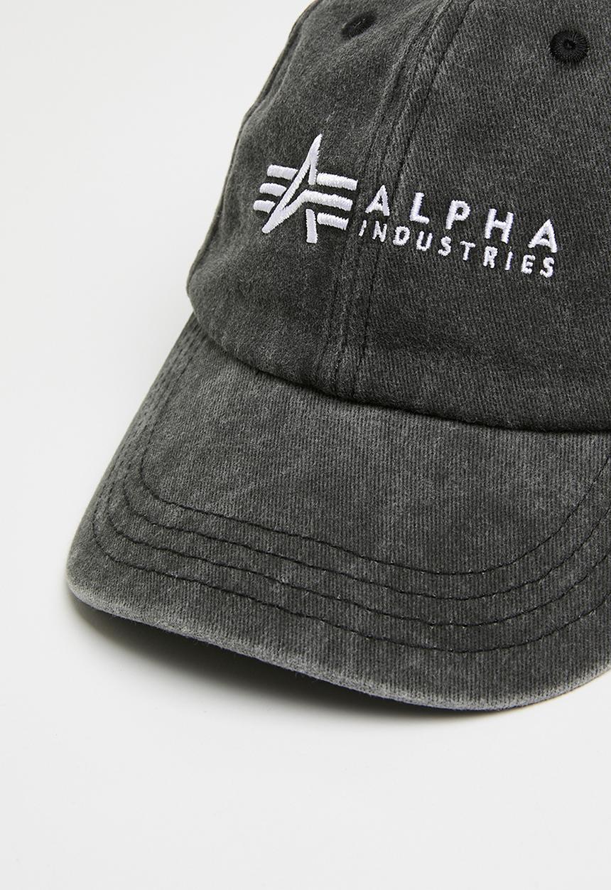 Alpha Industries - Ai Acid Wash Peak - Black