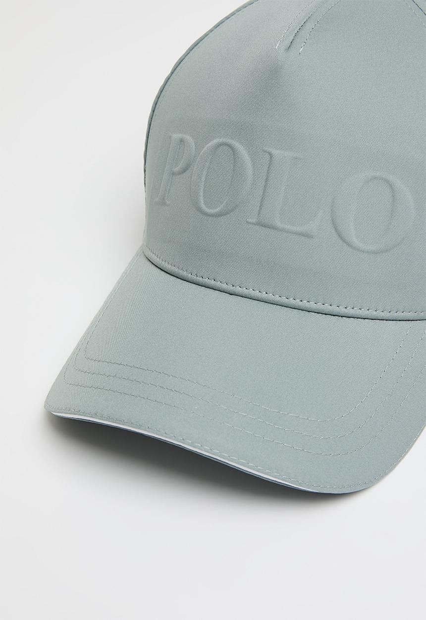 POLO - 5 Panel Embossed Polo Peak - Blue Gaze