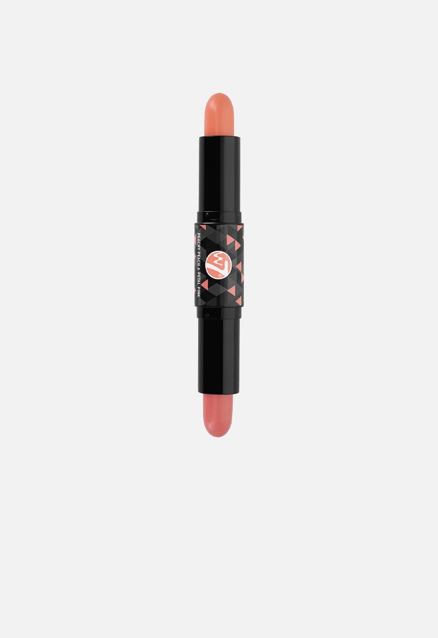 W7 Cosmetics - Blusher Stick - Peachy Peach & Petal Pink