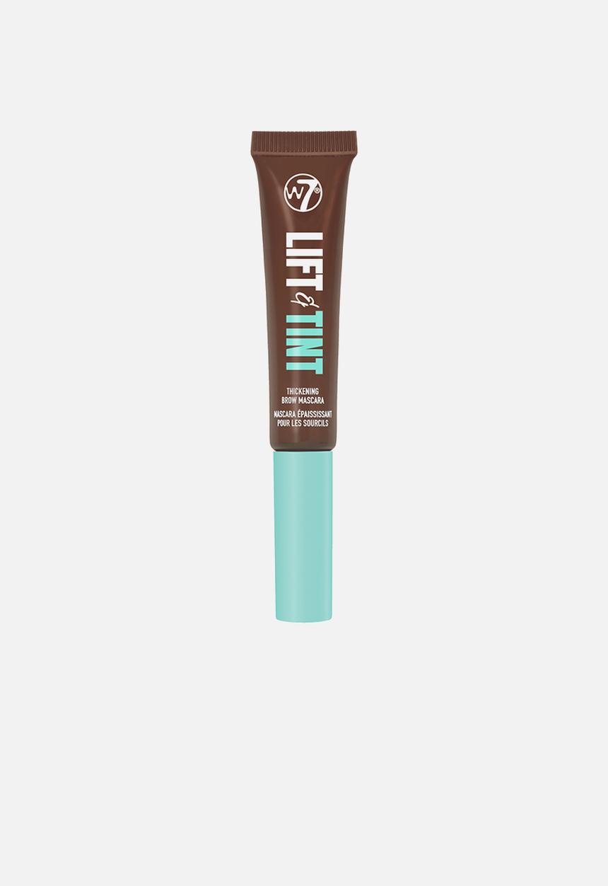 W7 Cosmetics - Lift & Tint Brow Thickening Mascara-Brunette