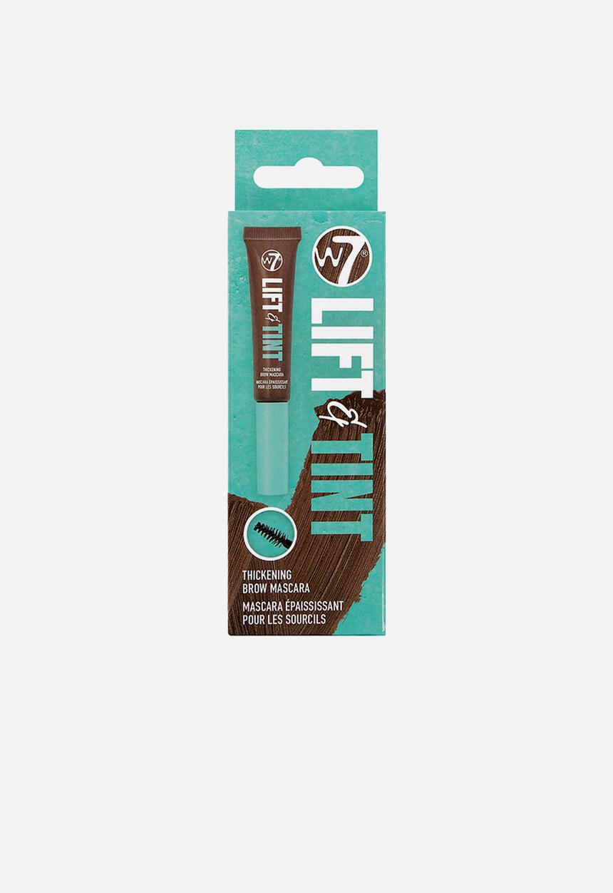 W7 Cosmetics - Lift & Tint Brow Thickening Mascara-Brunette