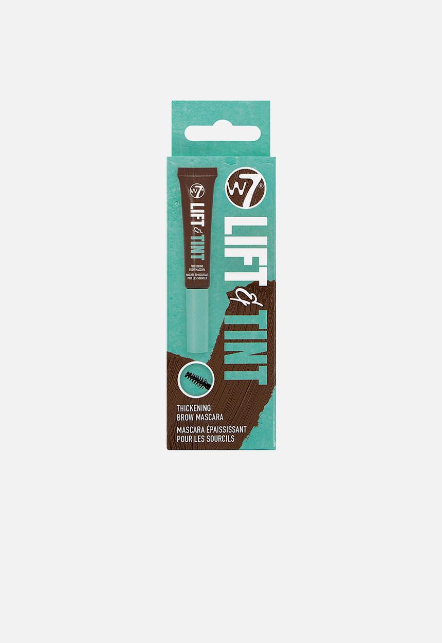 W7 Cosmetics - Lift & Tint Brow Thickening Mascara-Dark Brown