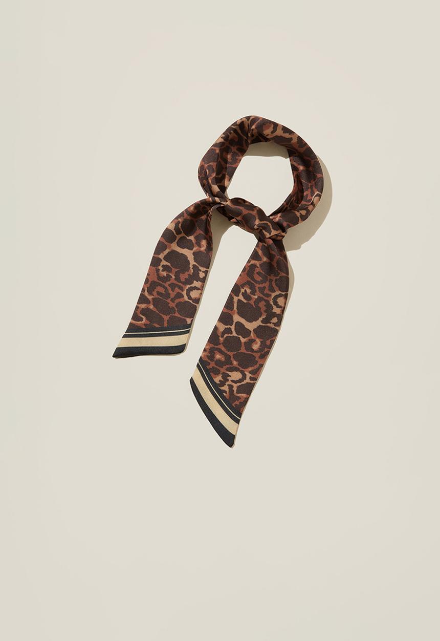 Rubi - Hair scarf - leopard