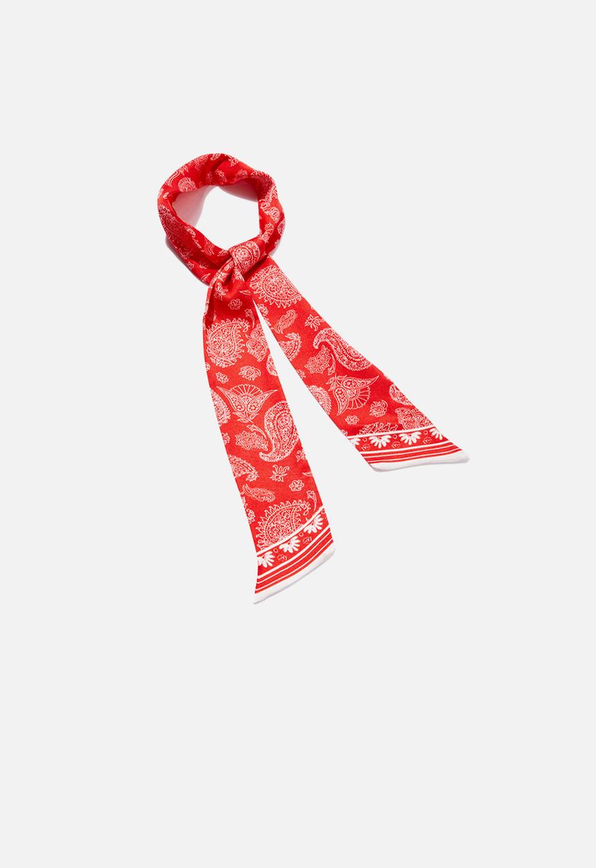 Rubi - Hair scarf- phoebe paisley-red