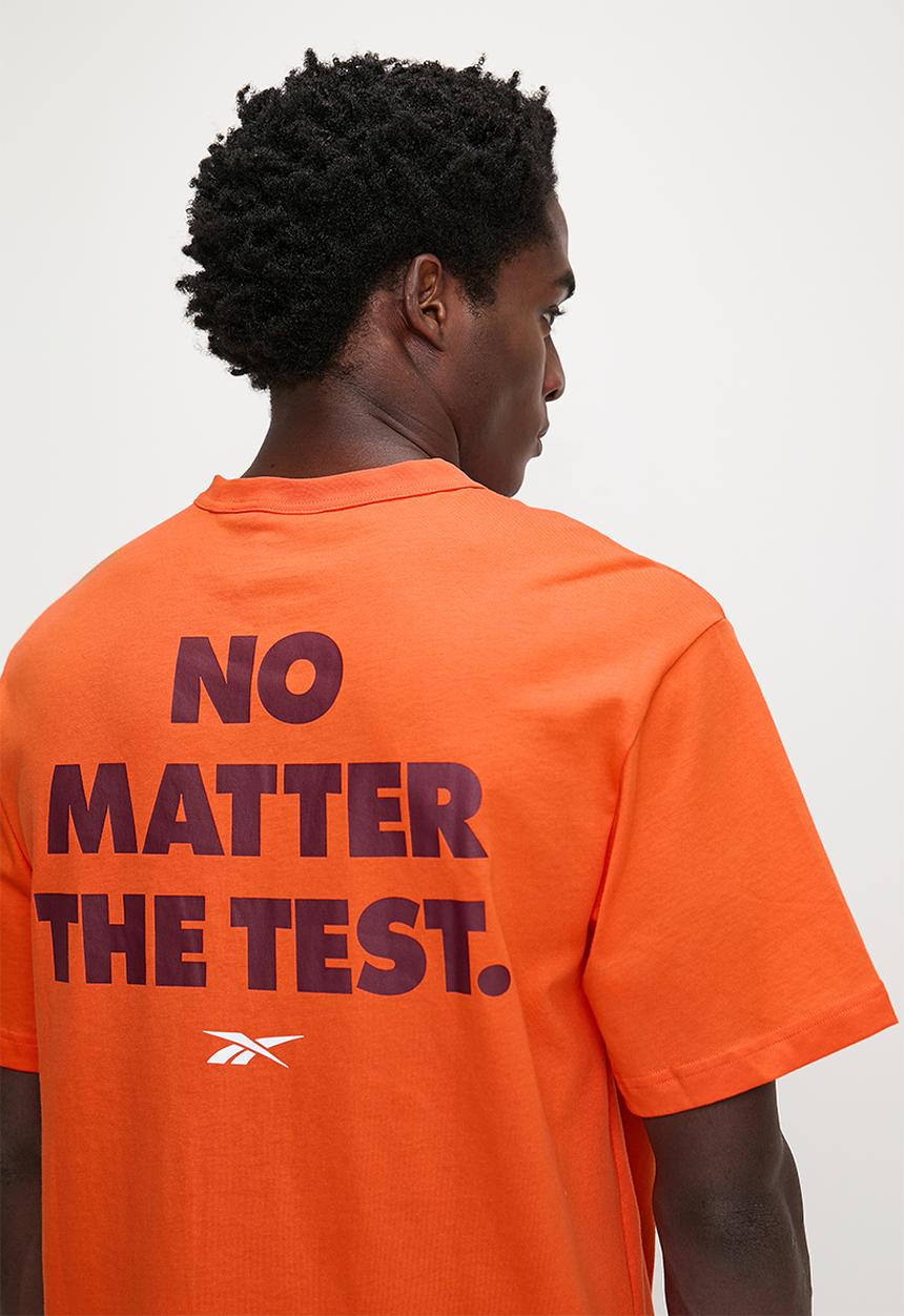 Reebok - No matter the test gfx short sleeve - pump orange