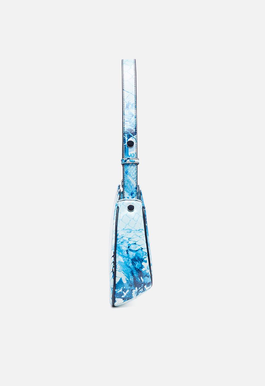 Diesel  - Play shoulder bag - Azure blue