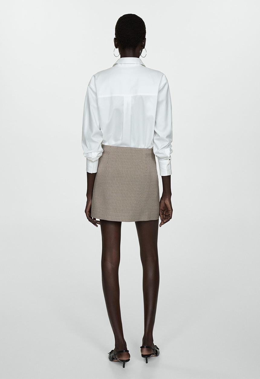MANGO - Skirt Charlott - Brown