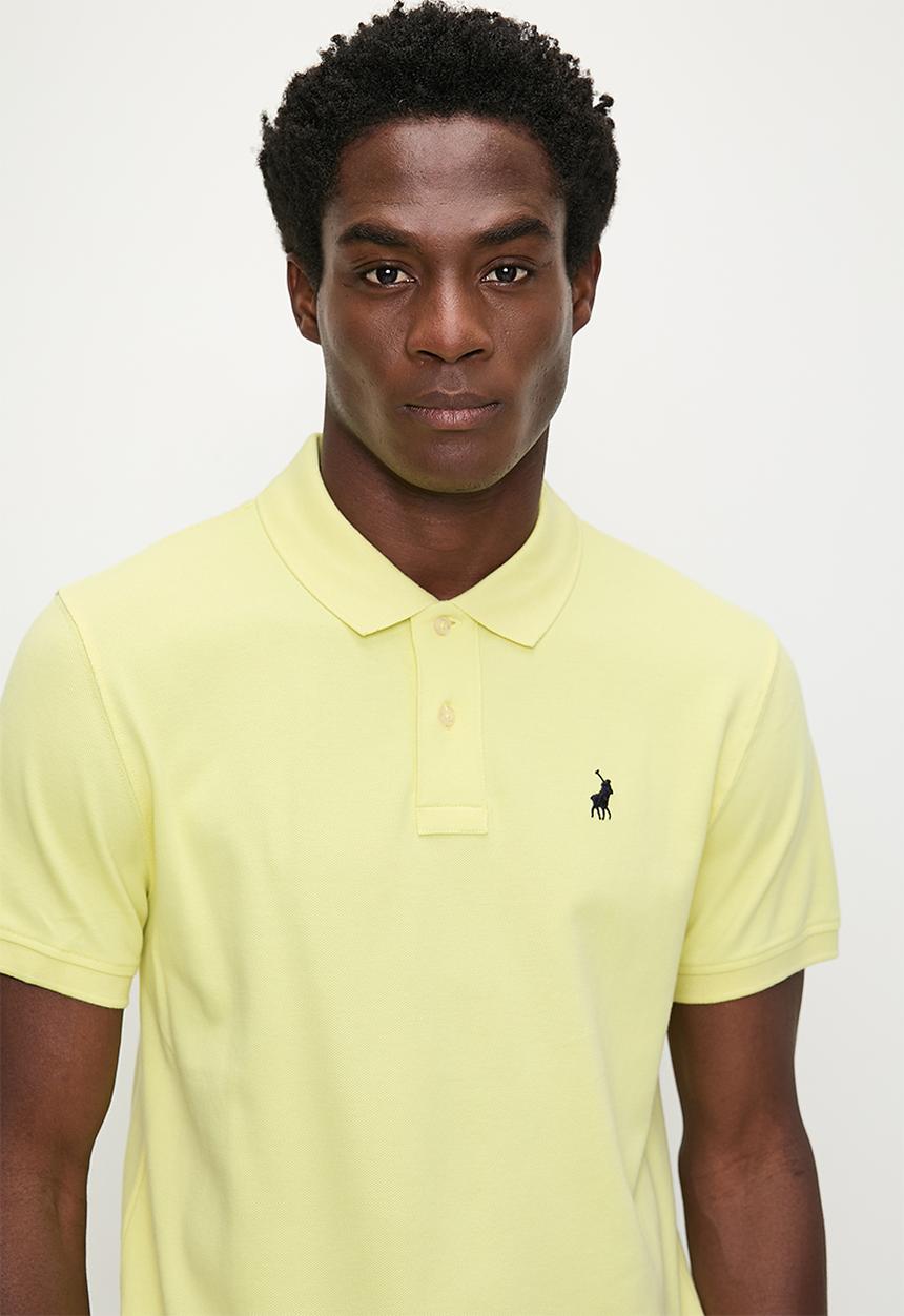 POLO - Carter Short sleeve Pique Golfer - Yellow