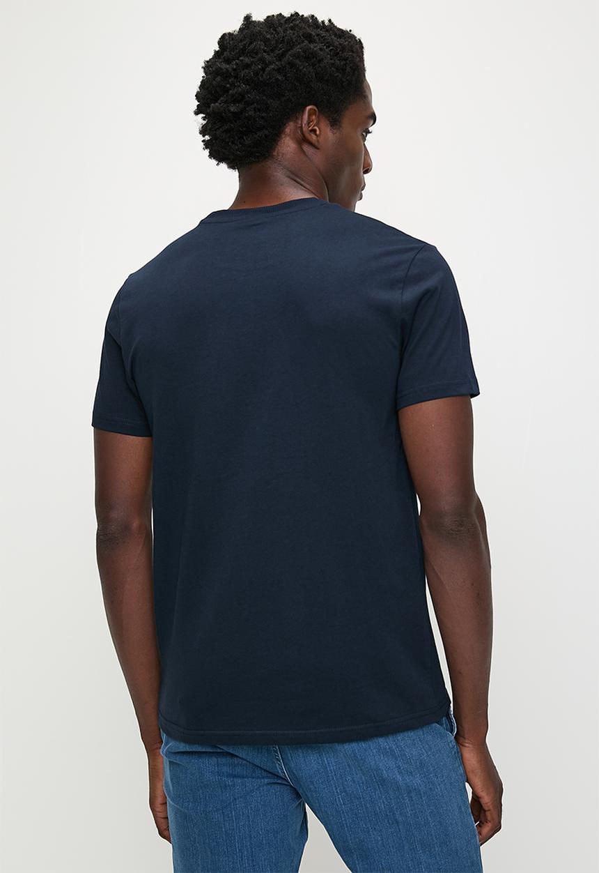 POLO - Karabo Pjc Block Logo Short sleeve Tee - Navy
