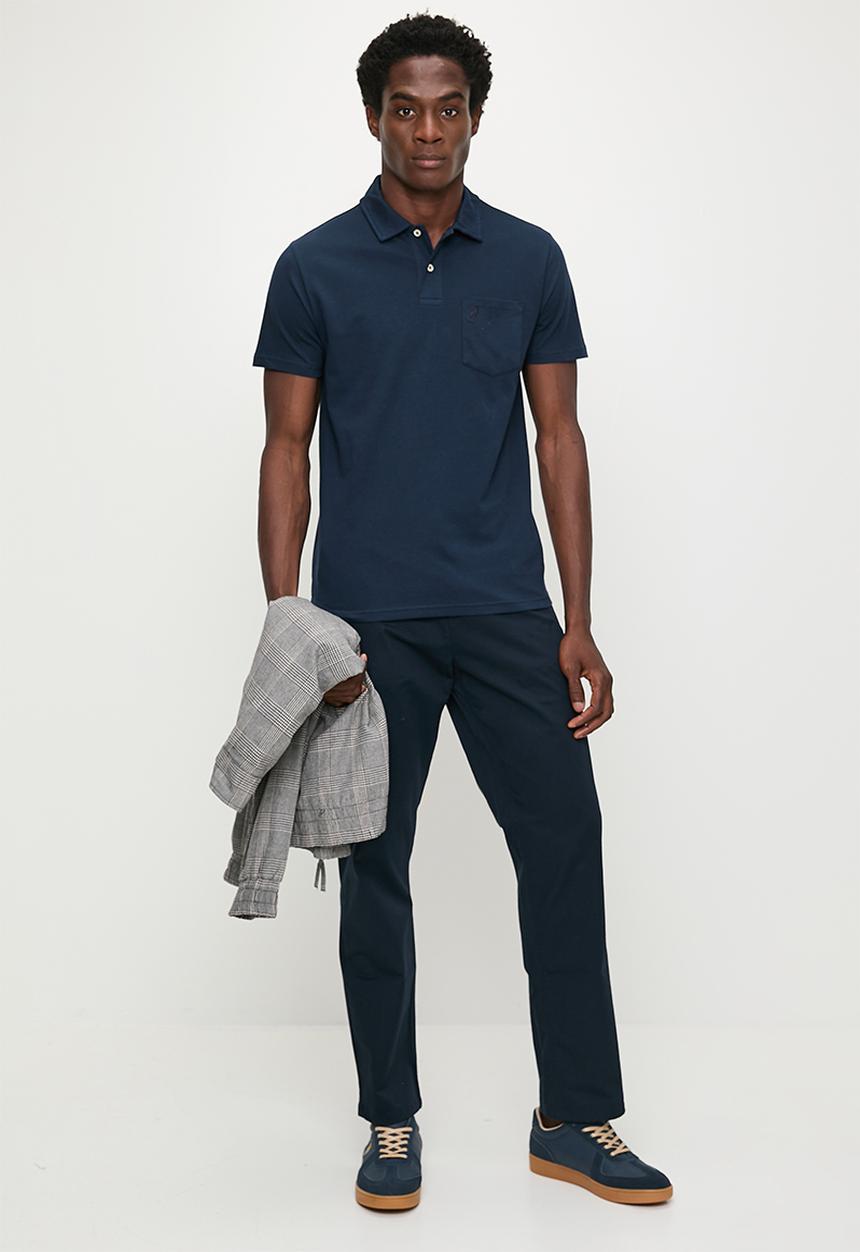 POLO - Naples Essential Relaxed Leg Trouser - Navy