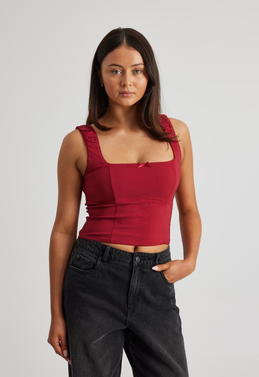 Factorie - Longline Tank - Red