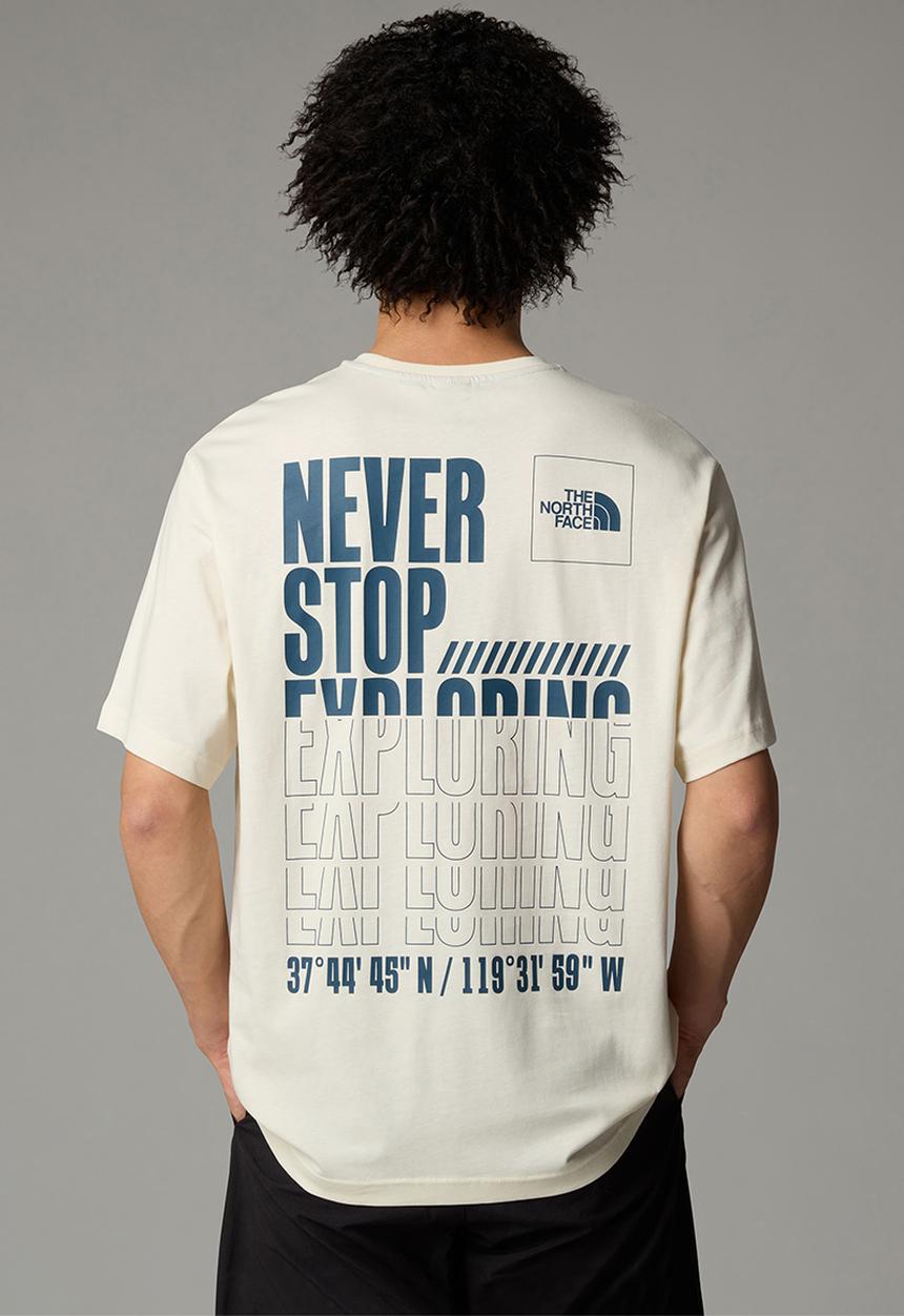 The North Face - M coordinates tee short sleeve - White Dune 