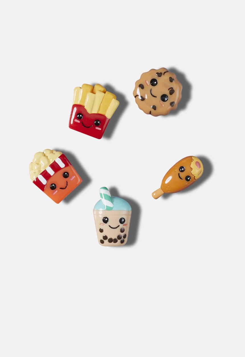 Crocs - Bad but cute foods 5 pack - multi