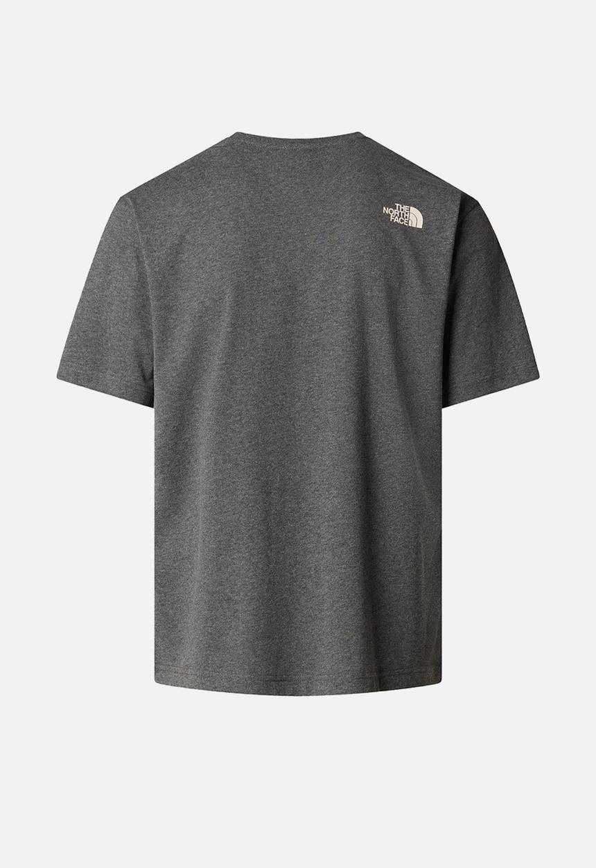 The North Face - M short sleeve tee varsity graphic - tnf medium grey heather 