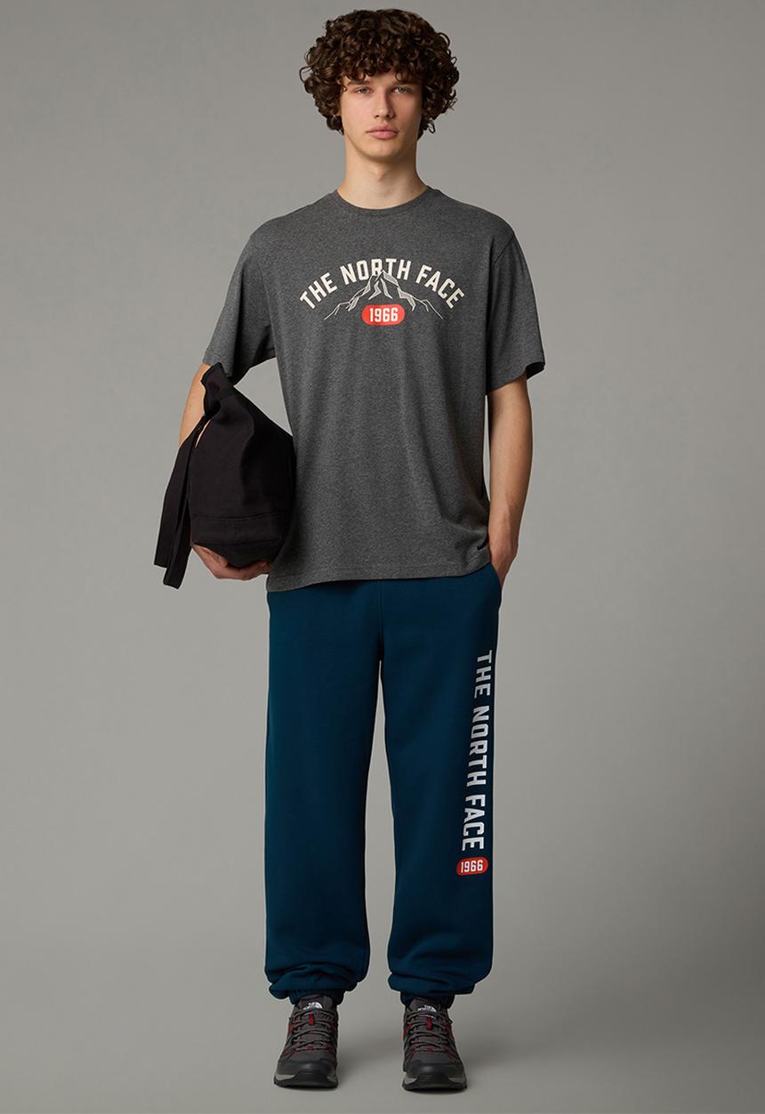 The North Face - M short sleeve tee varsity graphic - tnf medium grey heather 