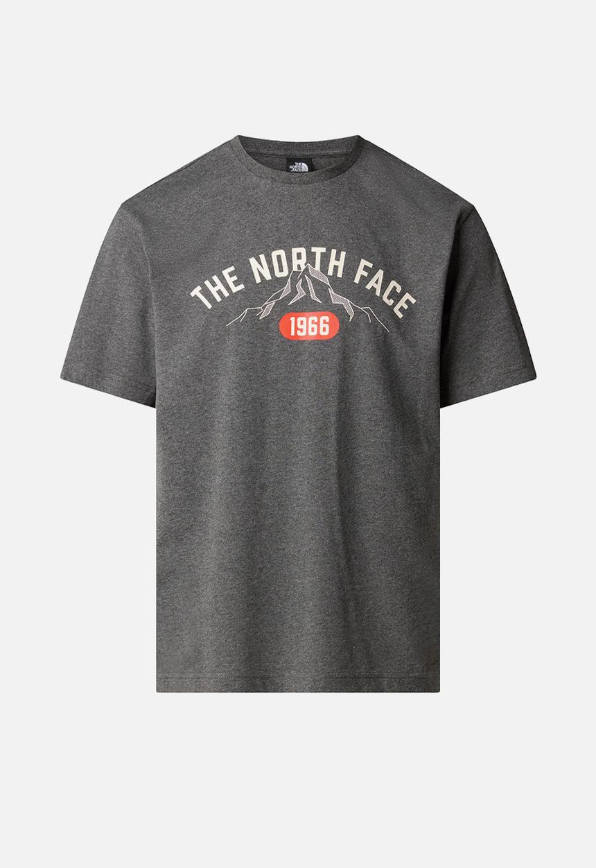 The North Face - M short sleeve tee varsity graphic - tnf medium grey heather 
