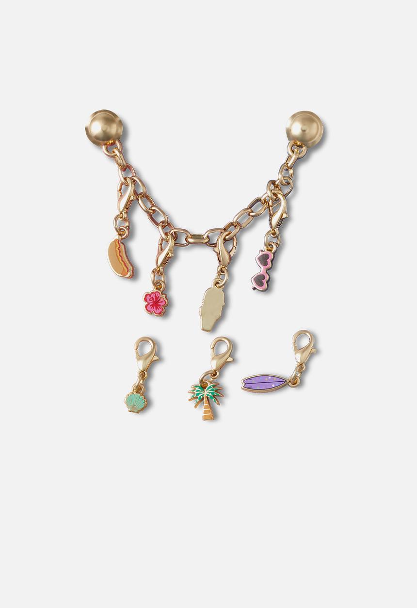 Crocs - Tropical removable charm chain 5 pack - multi