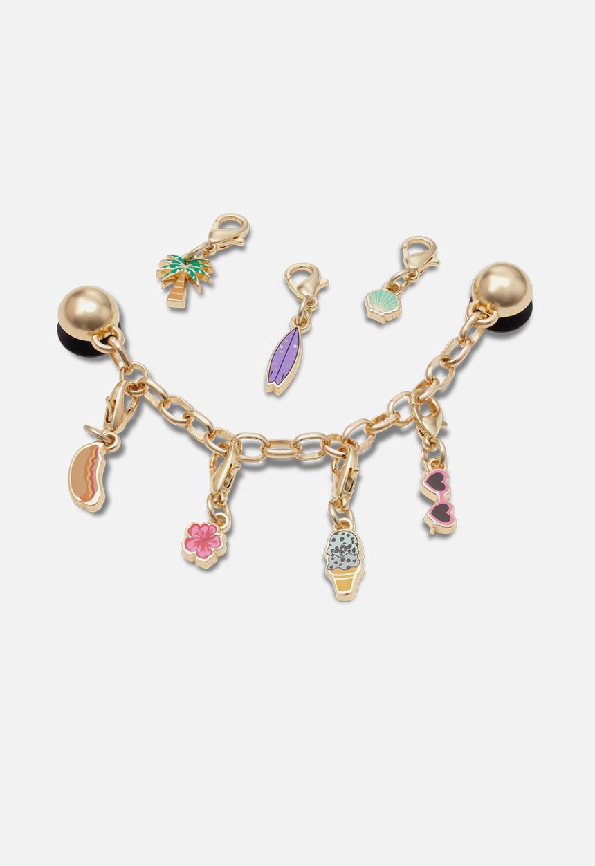 Crocs - Tropical removable charm chain 5 pack - multi