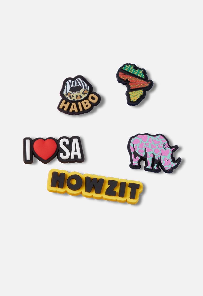 Crocs - I love SA mix 5 pack - multi