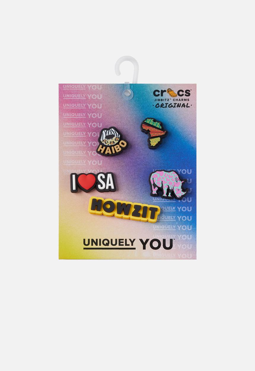 Crocs - I love SA mix 5 pack - multi