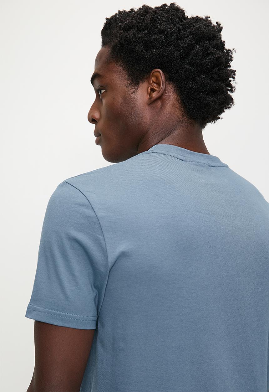 POLO - Thami Sport Short sleeve Big Logo Tee - Blue