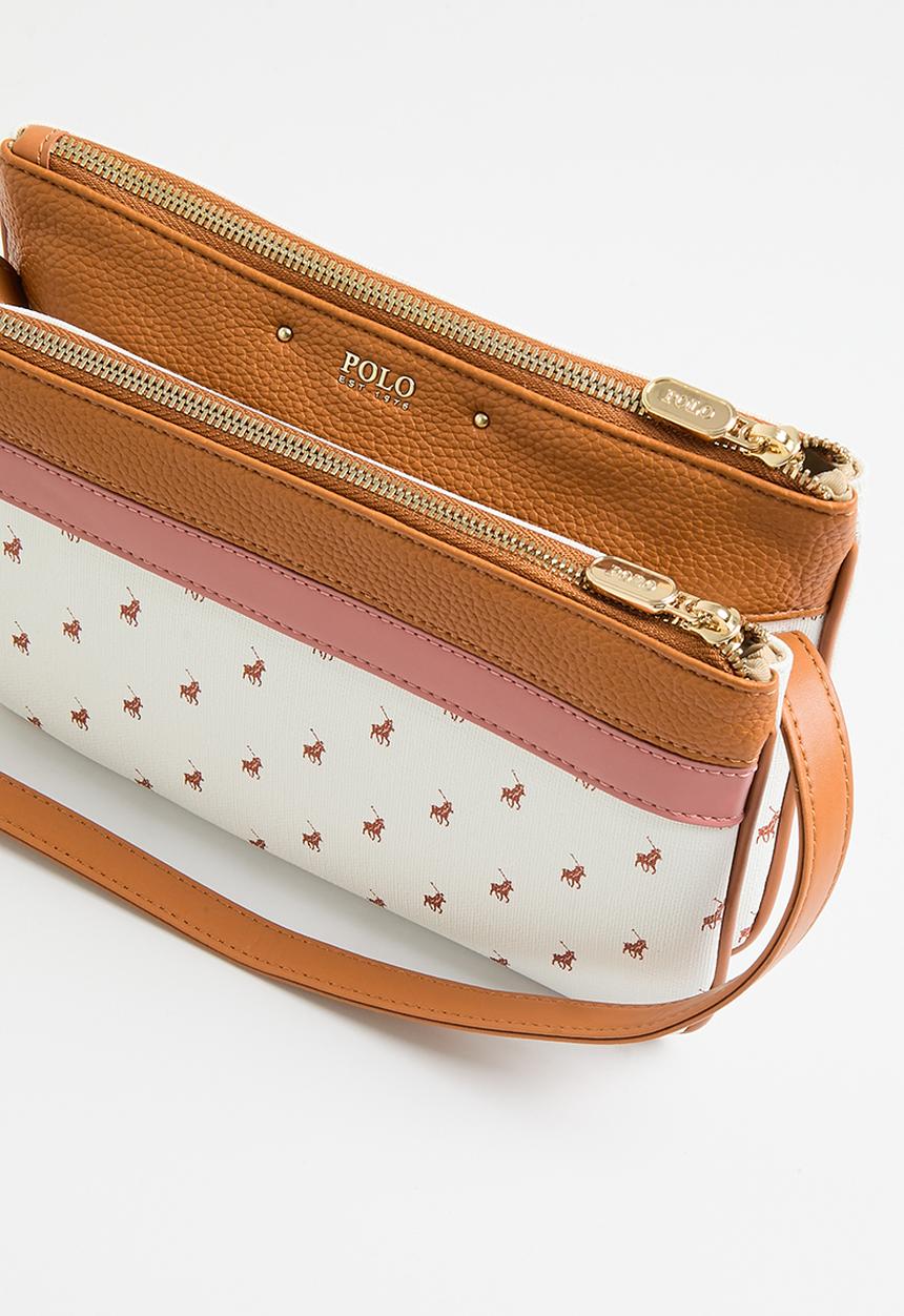 POLO - Kensington double pocket sling - pink