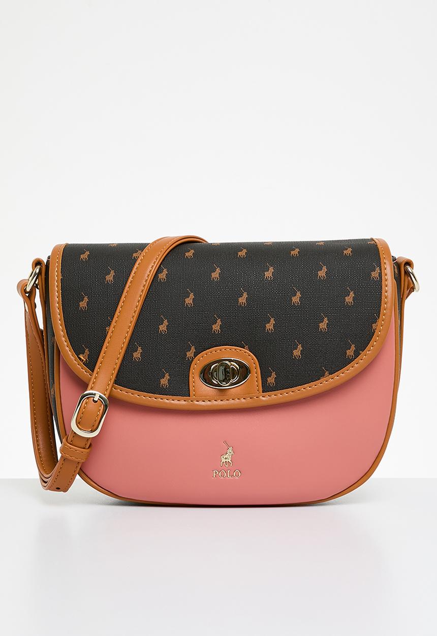 POLO - Casablanca sadle crossboday bag - coral
