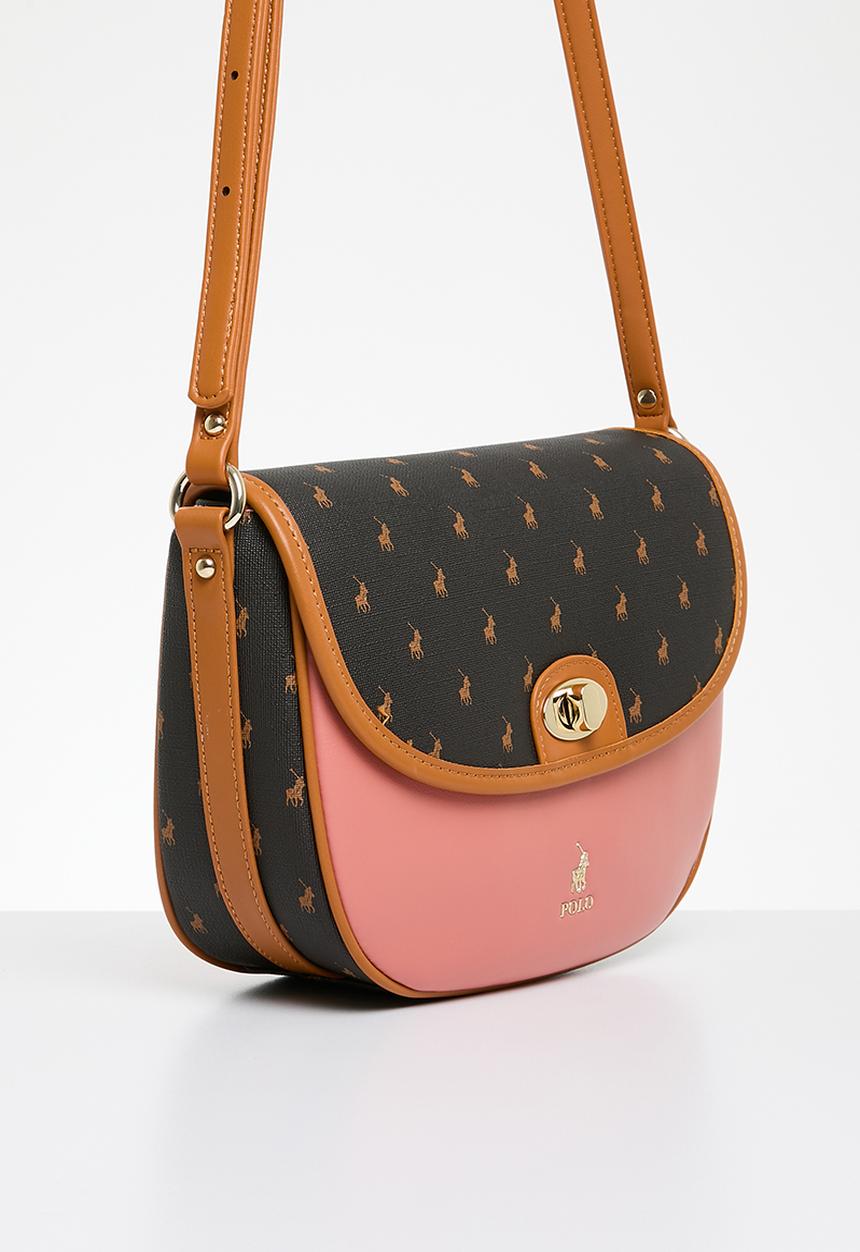 POLO - Casablanca sadle crossboday bag - coral