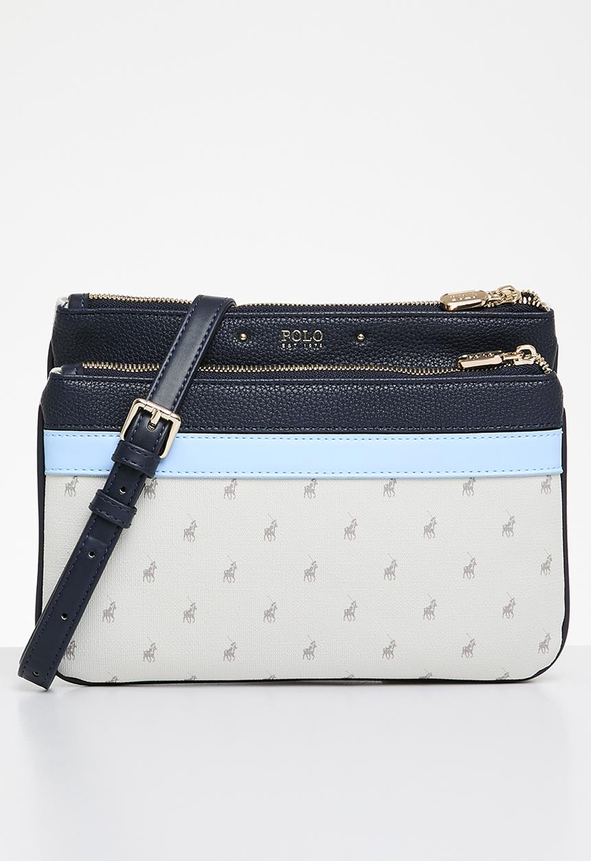 POLO - Kensington double pocket sling - blue