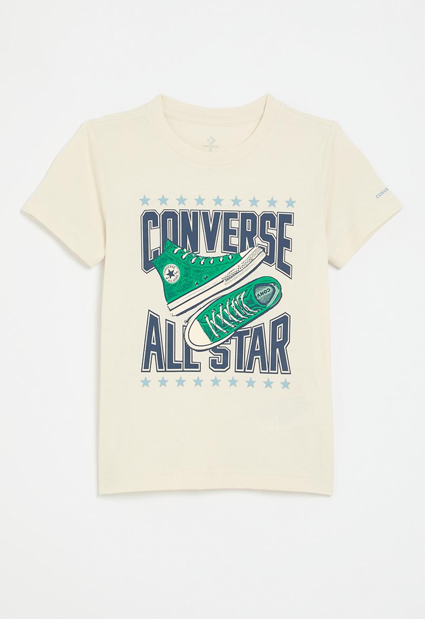 Converse - Cnvb sneaker arch ss tee - converse natural ivory
