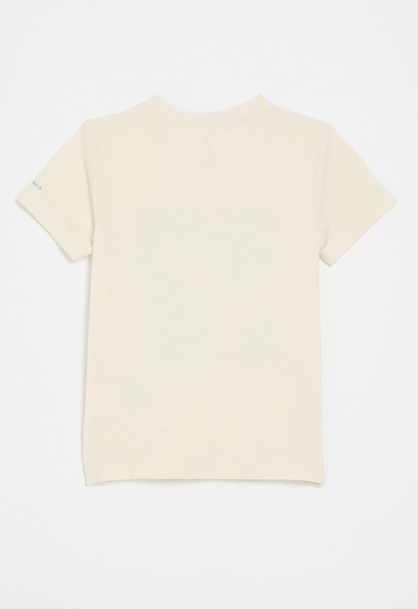 Converse - Cnvb sneaker arch ss tee - converse natural ivory
