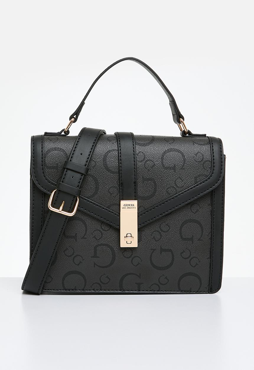 GUESS - Delvin crossbody flap-coal