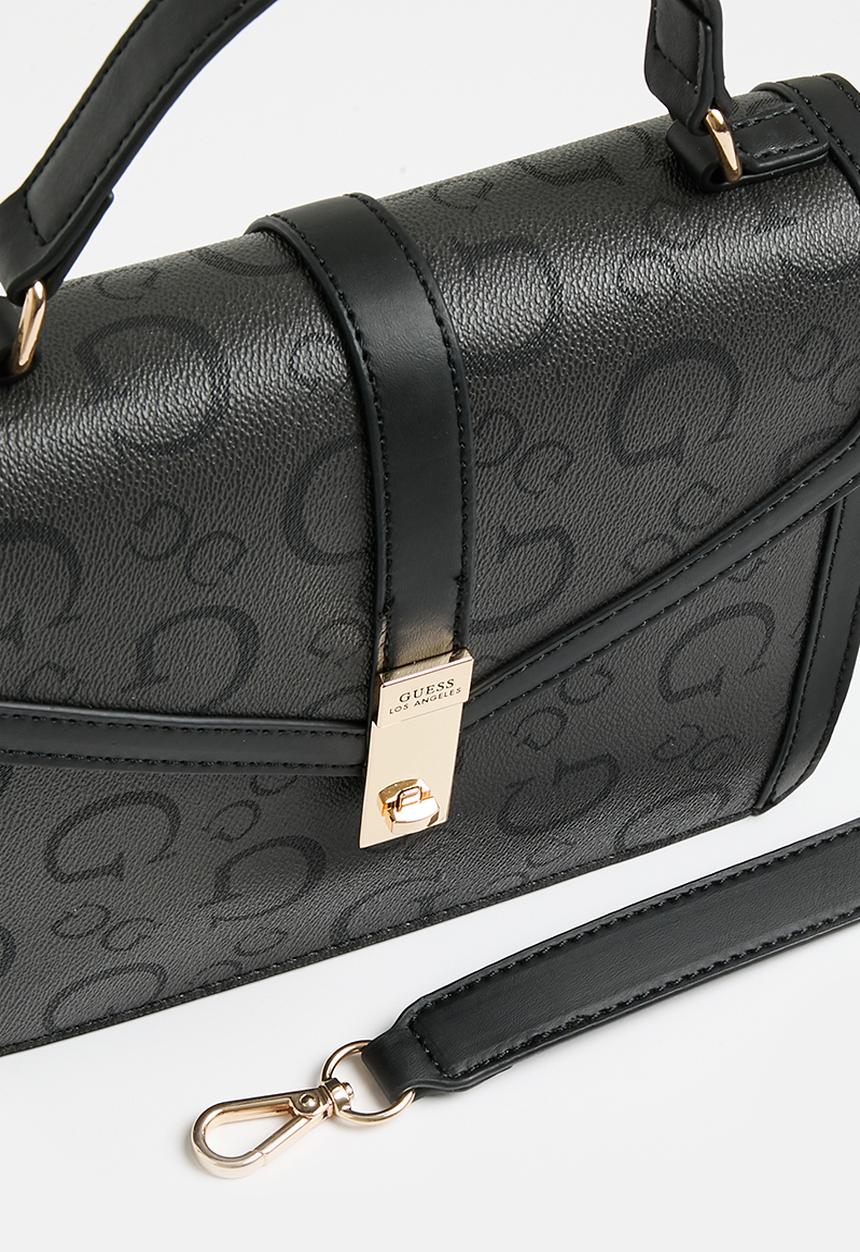 GUESS - Delvin crossbody flap-coal