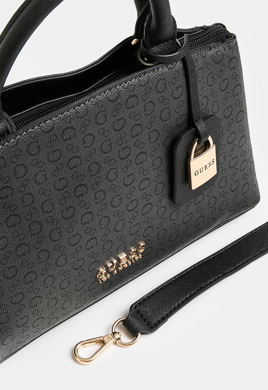 GUESS - Easley small satchel - coal