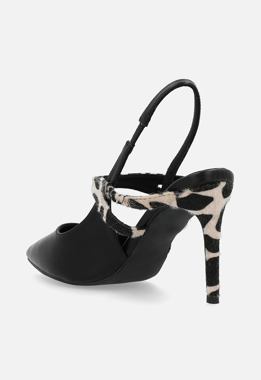 Footwork - Nyala slingback - black