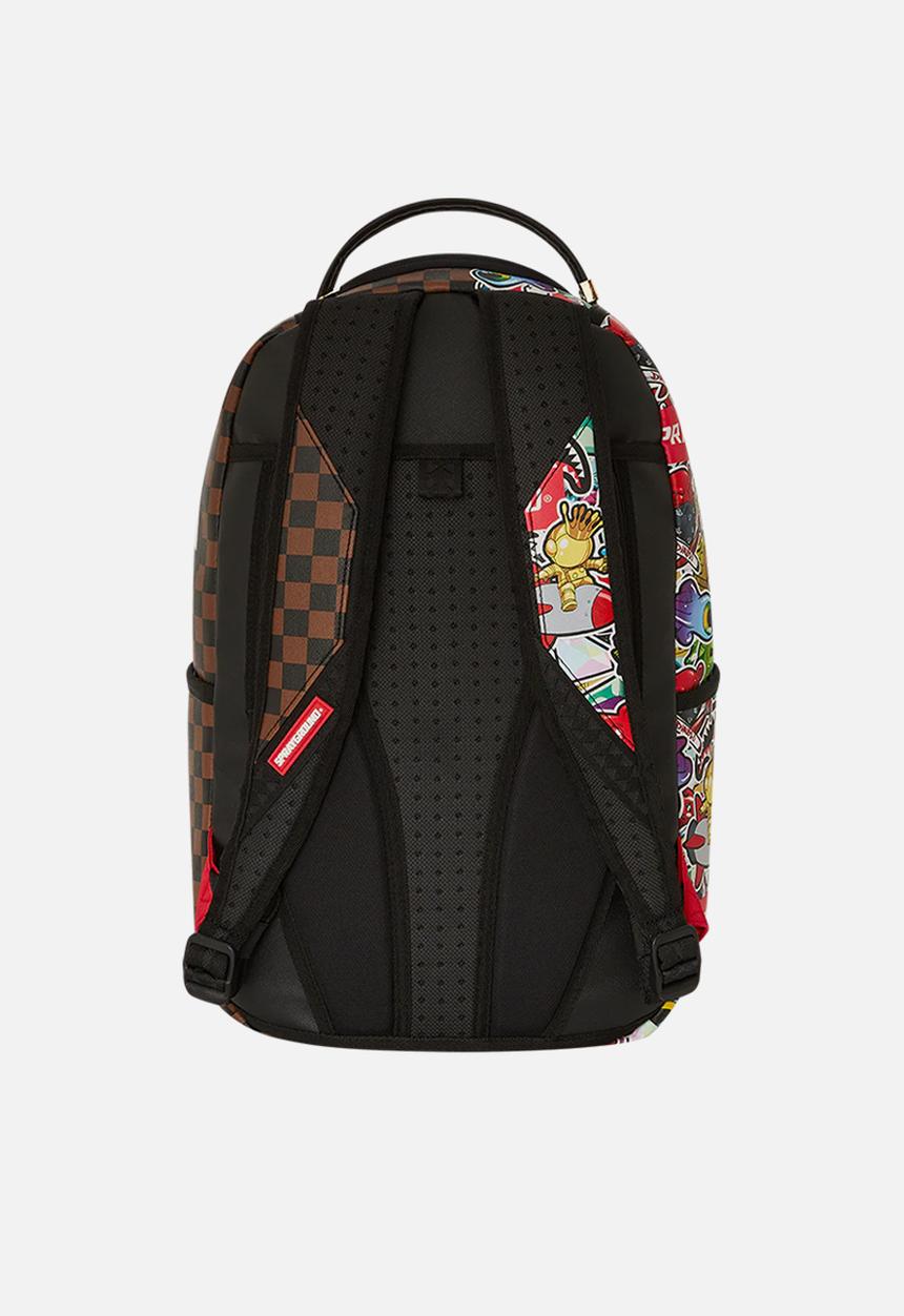Sprayground - Exclusive sticker bomb backpack - multi