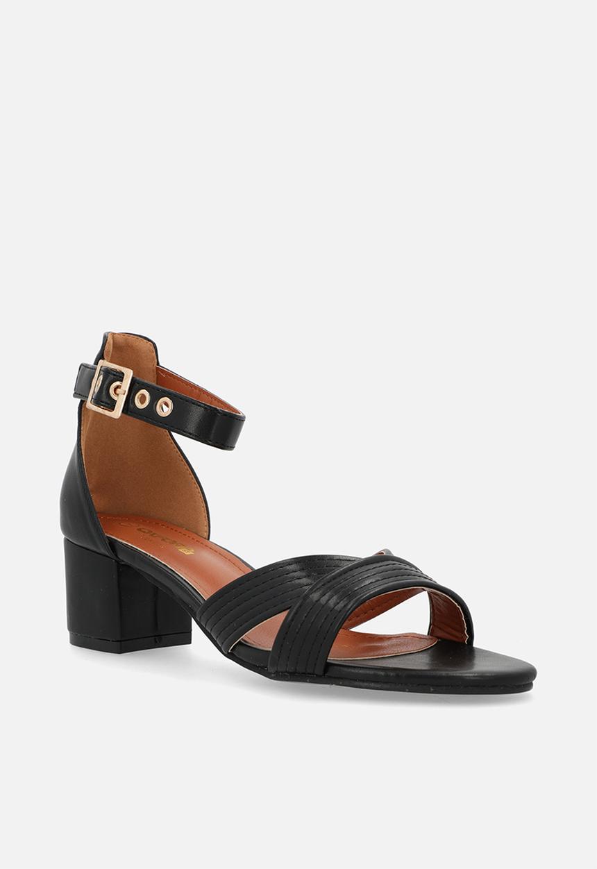 Oxford Street - Crisscross ankle strap - black