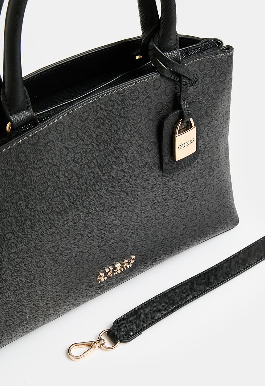 GUESS - Easley satchel - coal