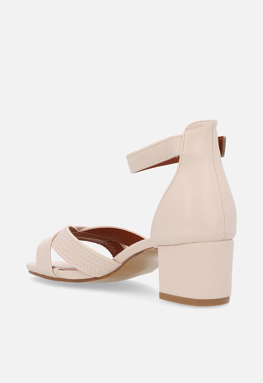 Oxford Street - Crisscross ankle strap - neutral 