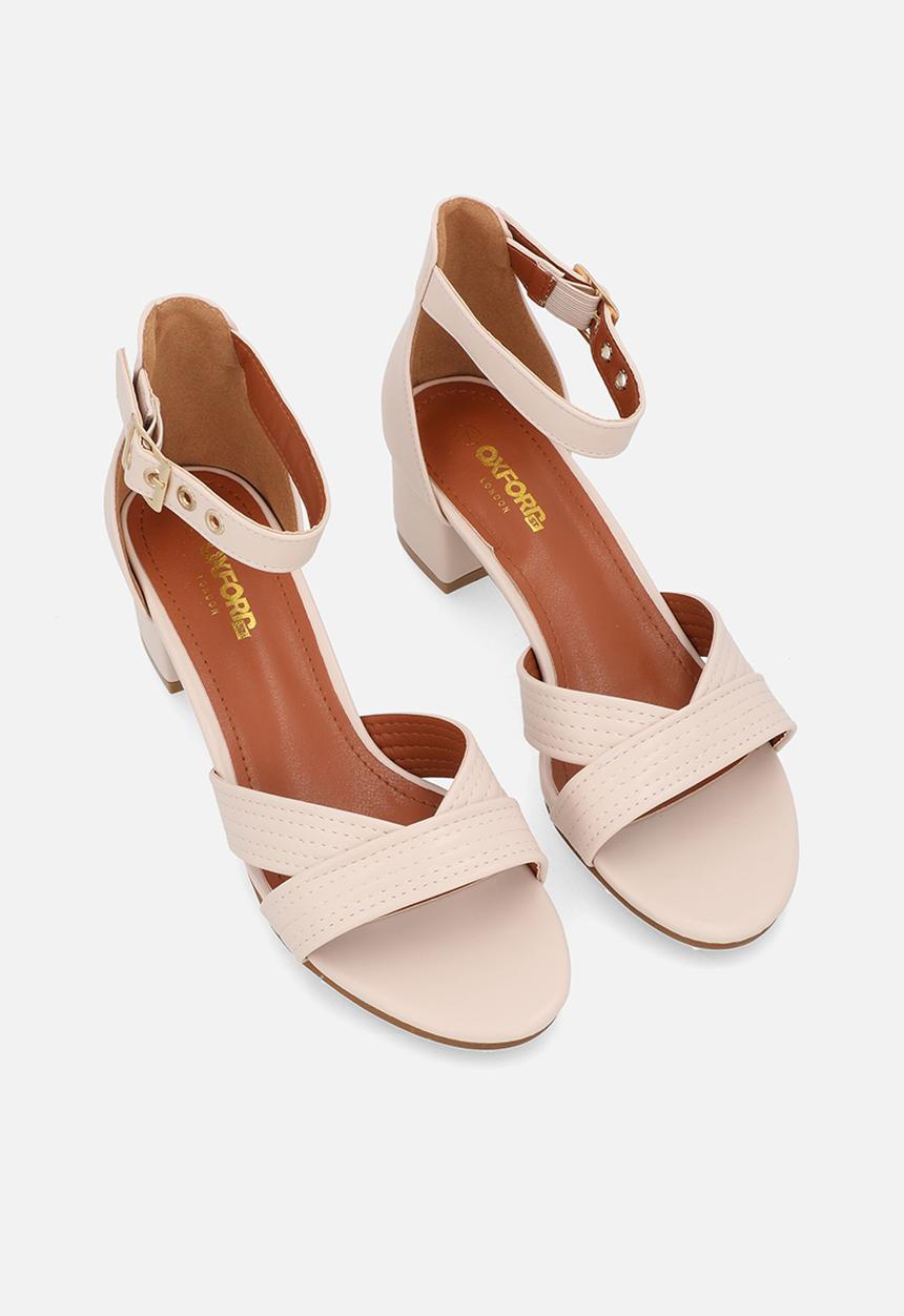 Oxford Street - Crisscross ankle strap - neutral 