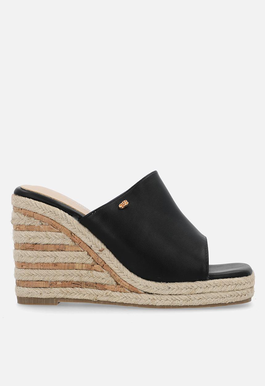 Miss Black - Demi 2 espadrille - black