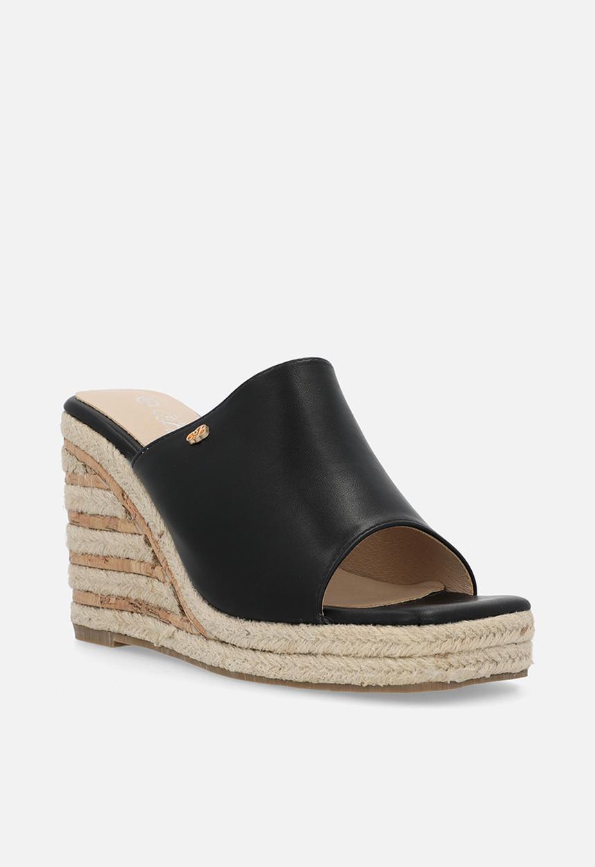 Miss Black - Demi 2 espadrille - black