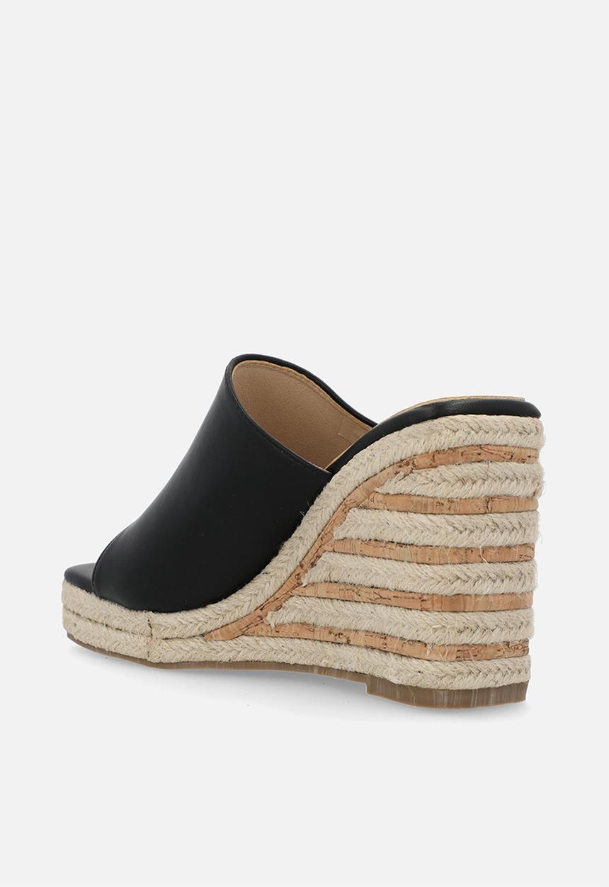 Miss Black - Demi 2 espadrille - black