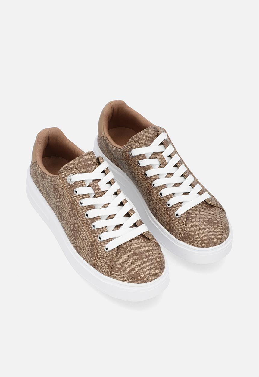 GUESS - Denesa Sneaker 4G Logo Basique - Latte