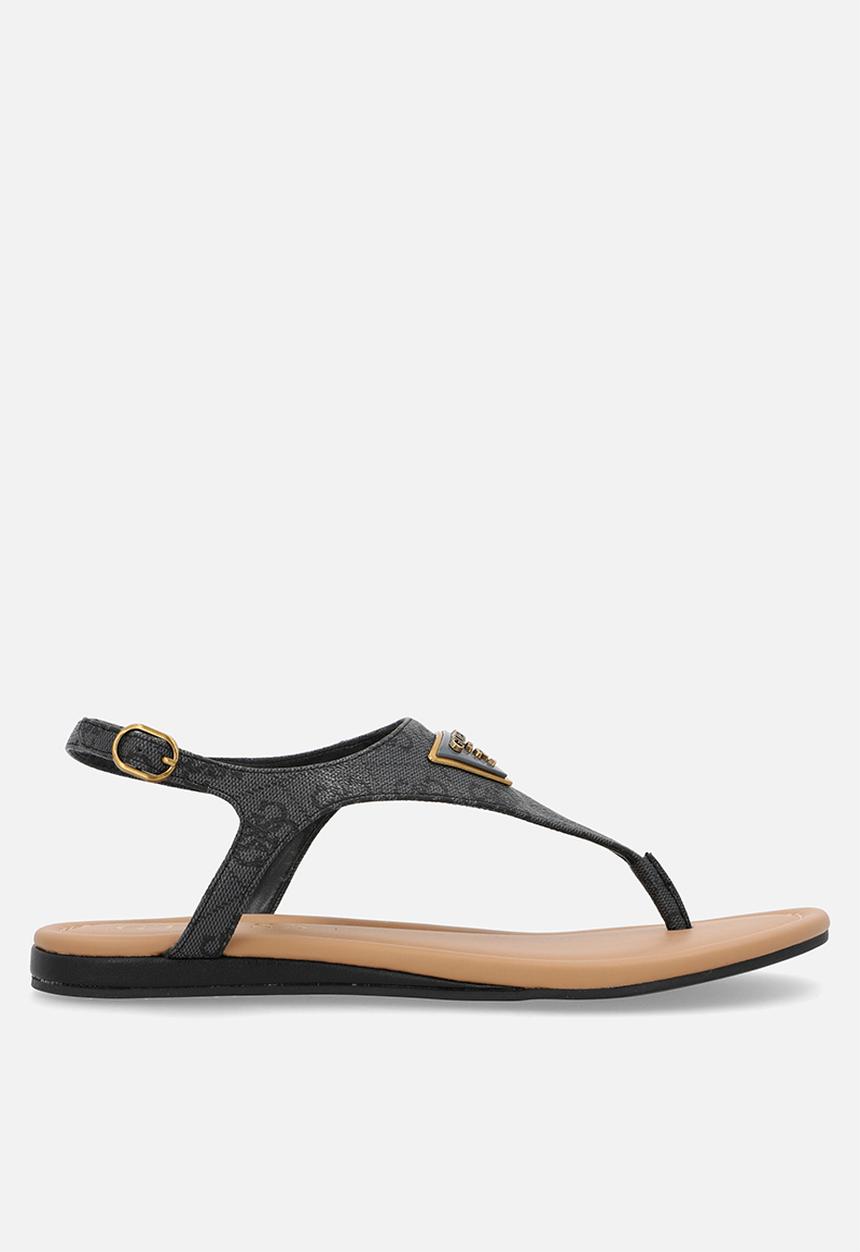 GUESS - Unali Sandal 4G Logo Basique - Coal