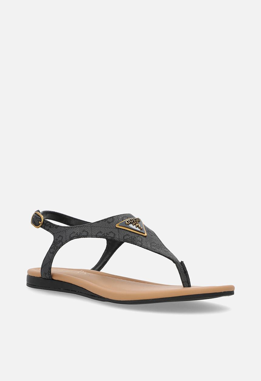 GUESS - Unali Sandal 4G Logo Basique - Coal