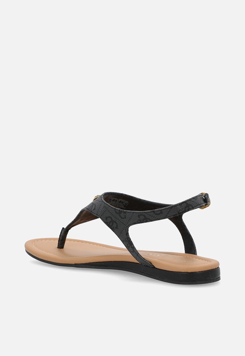 GUESS - Unali Sandal 4G Logo Basique - Coal
