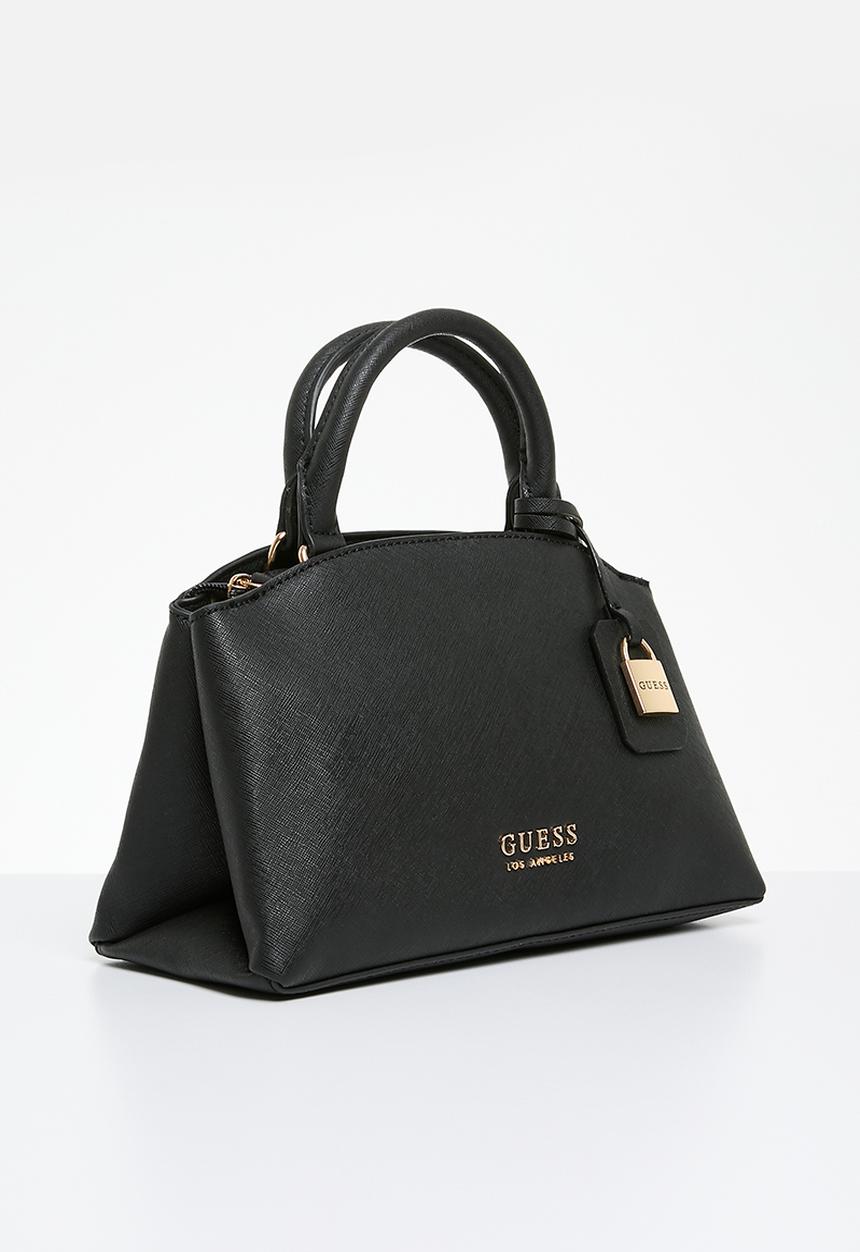 GUESS - Easley small satchel-black