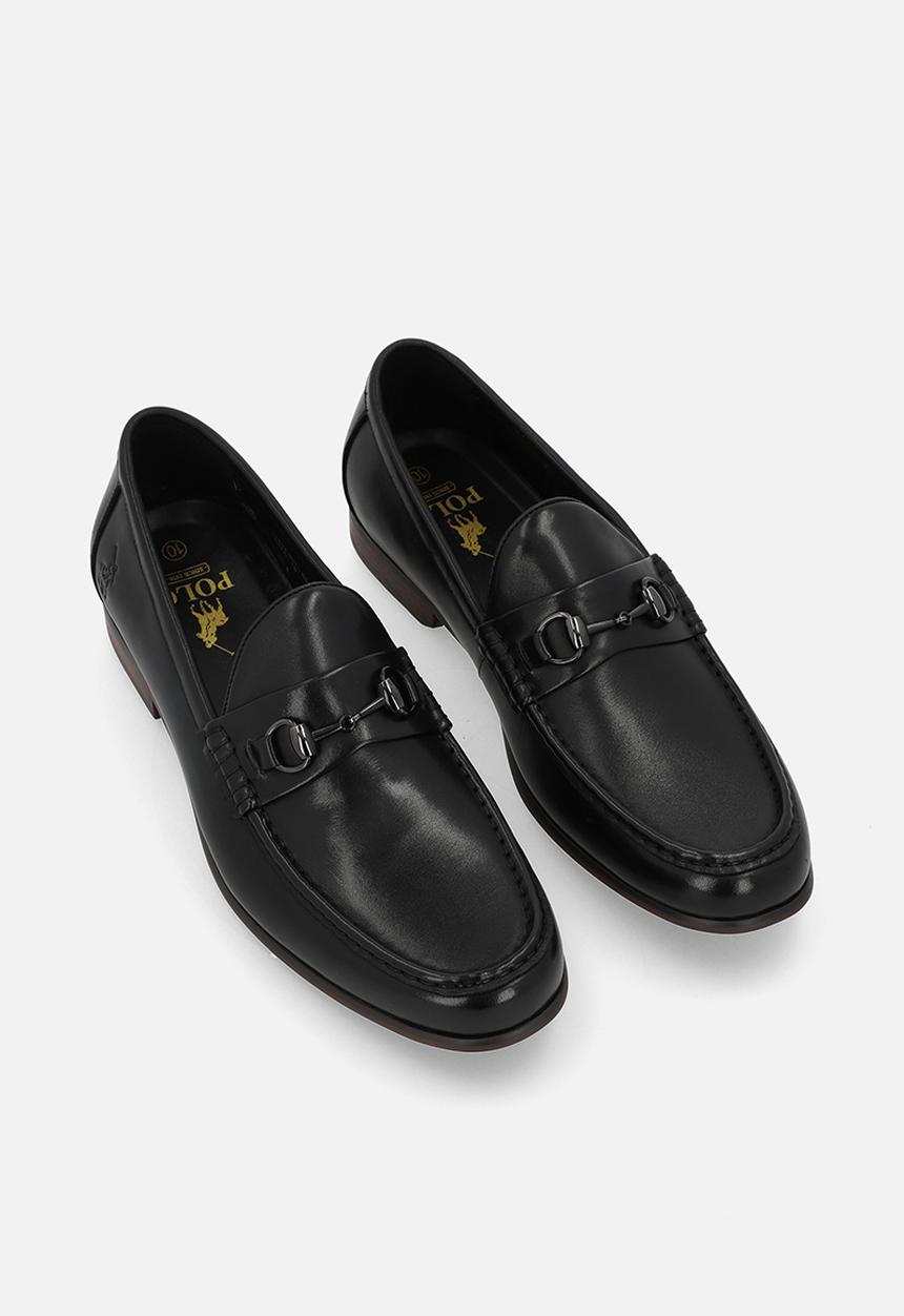 POLO - Horsebit moccasin - black